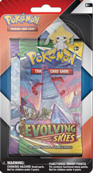 Evolving Skies + Chilling Reign 2 boosterpack met Pin - Pokémon TCG: Sword & Shield product image